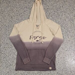 Fargo North Dakota Blue 84 Hooded Sweatshirt Size Small